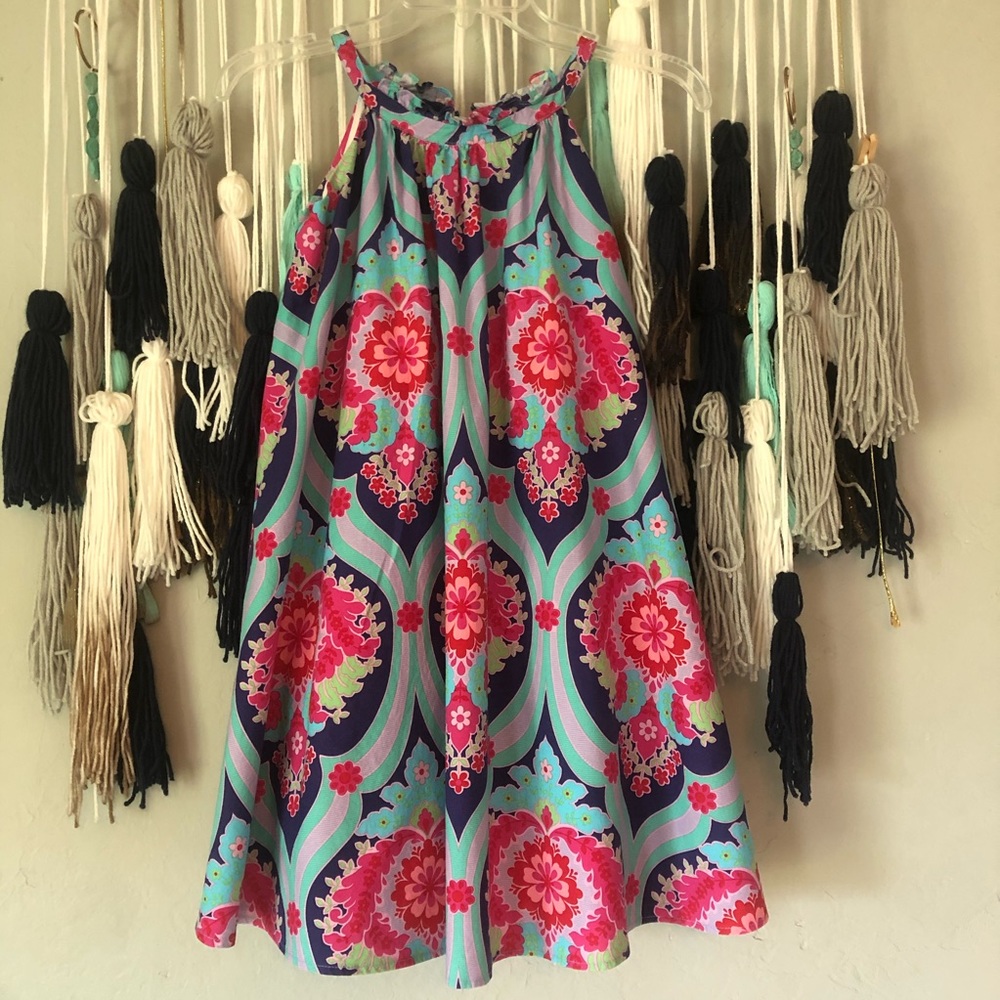 Dew Drops Couture - Spring Summer Bright Sun Dress